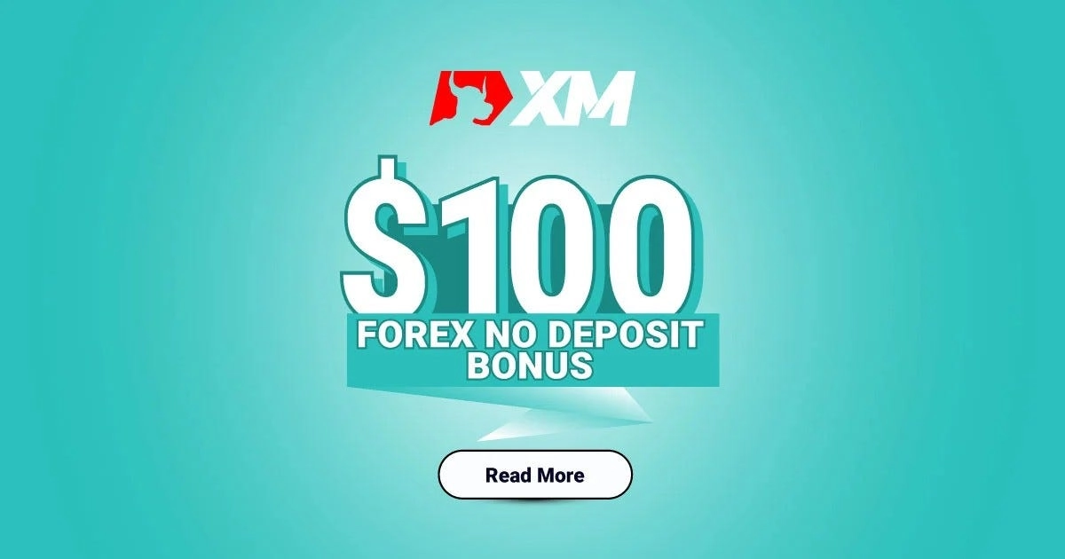 XM Broker offering a $100 No Deposit Bonus for new clients