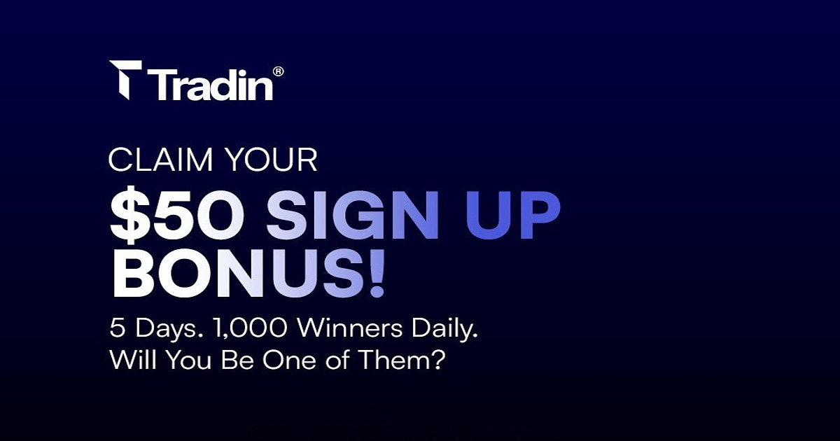 Claim the Tradin $50 Forex Sign-up Bonus Learn How it Works