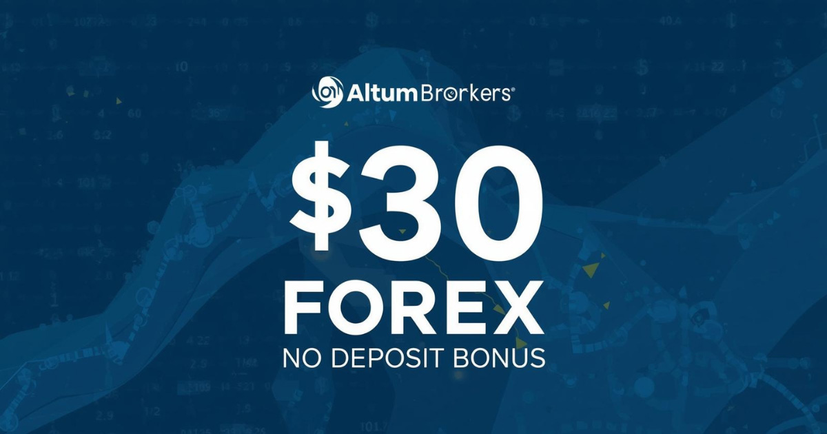 Altum Broker offers new traders a $30 no-deposit bonus