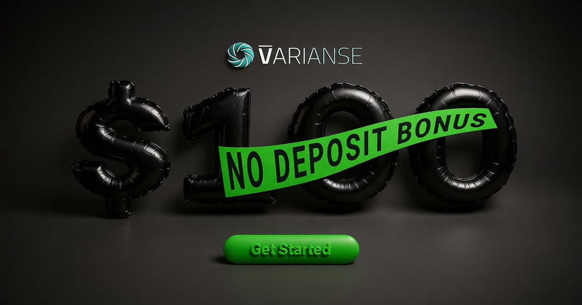 Claim Your $100 Forex No Deposit Bonus With VARIANSE