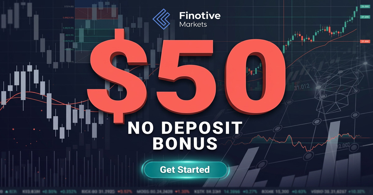 Finotive Markets $50 No-Deposit Welcome Bonus Offer