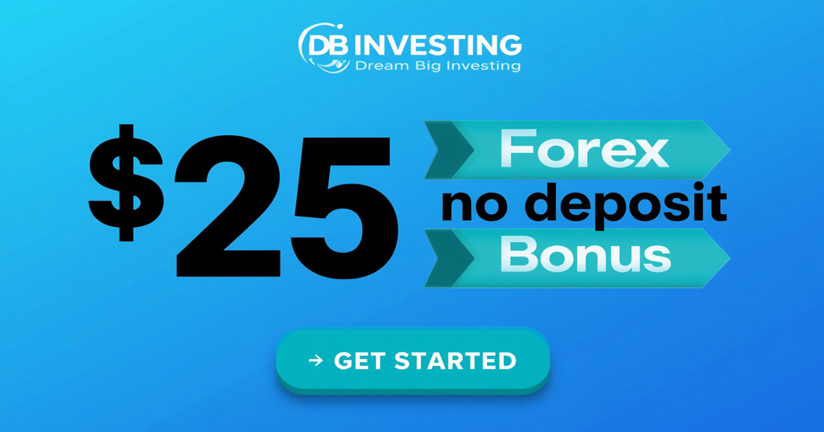 DB Investing is Giving Traders a $25 No Deposit Forex Bonus