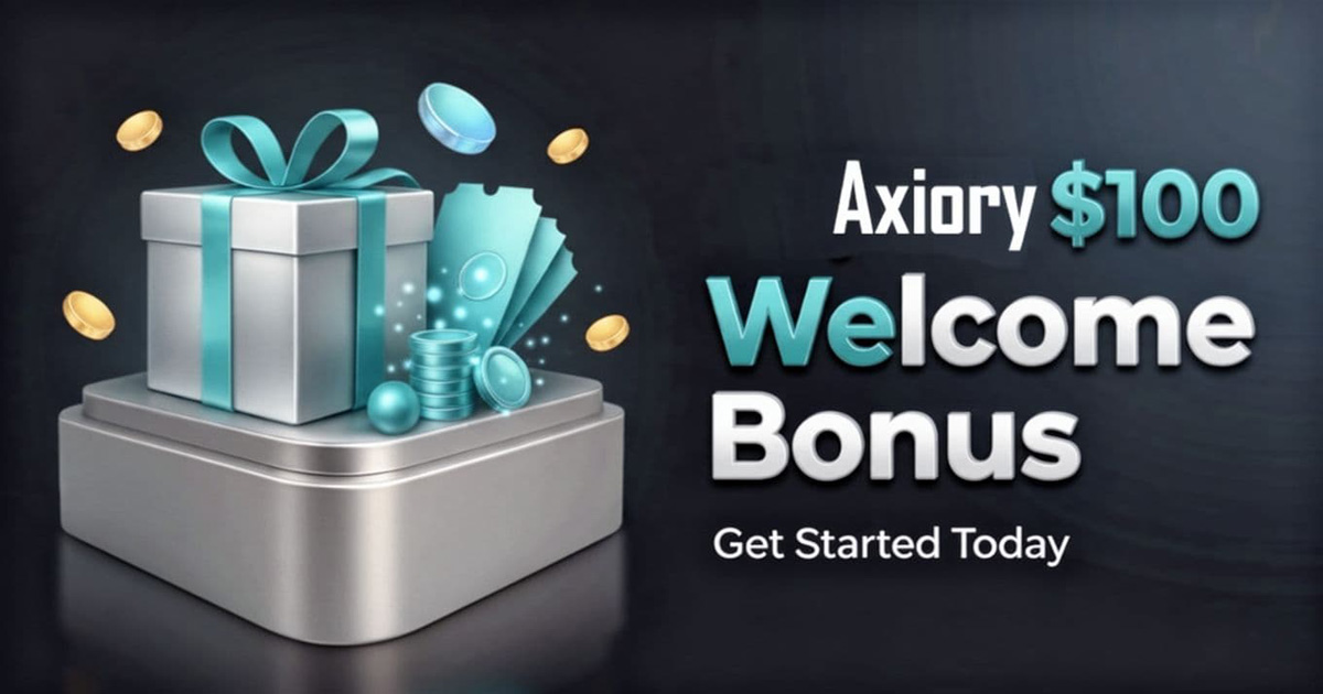Axiory $100 No Deposit Forex Bonus for New Traders