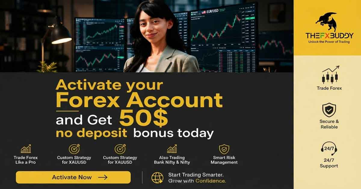 TheFXBuddy $50 Forex No Deposit Trading Bonus Offer