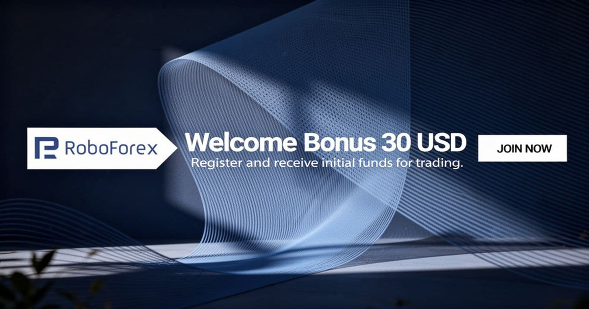 RoboForex offers a $30 Forex Free Welcome Bonus