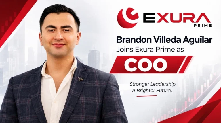 Brandon Villeda Aguilar Takes COO Role at Exura Prime