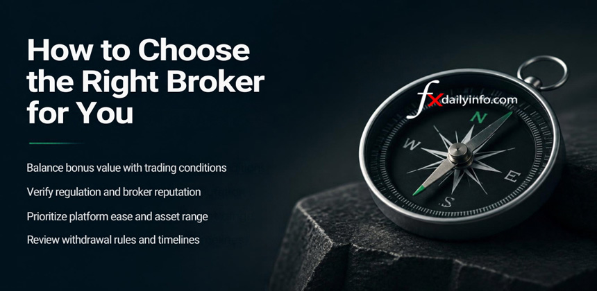 Example of a broker client area showing the no deposit bonus activation button