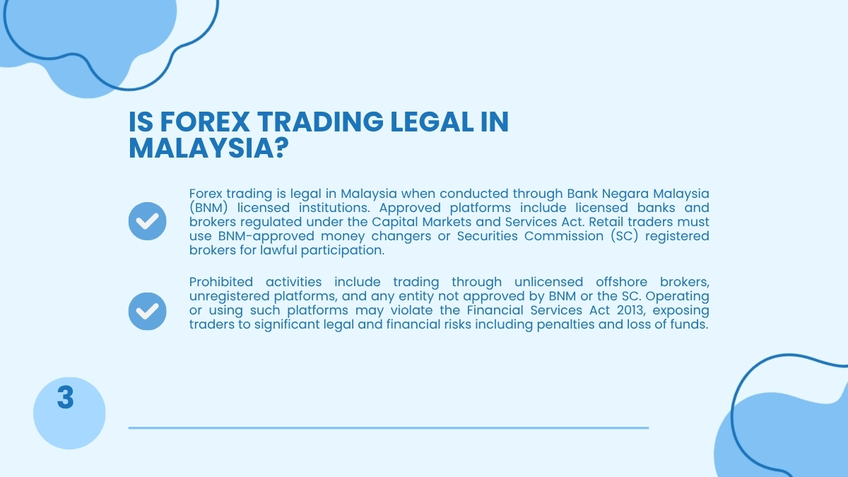 Is Forex Trading Legal in Malaysia, Laws, Licenses, Risks